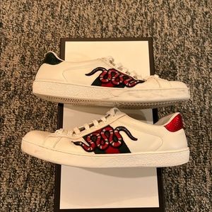 Gucci Ace Embroidered 'Snake'